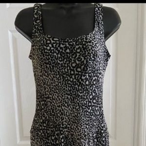 Pretty Jones Studio Animal Print Dress size 4